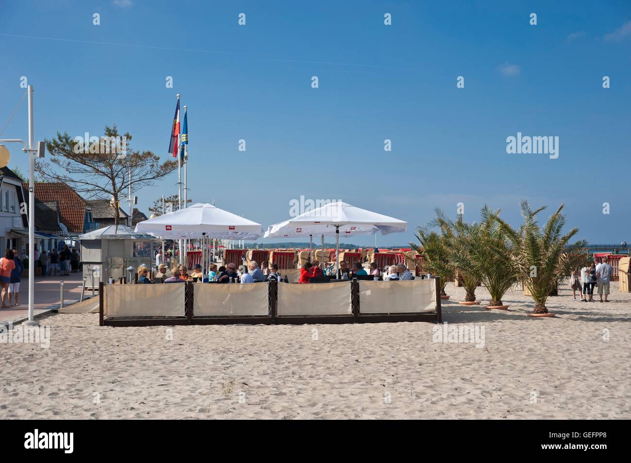 Beach, Dahme Stock Photo