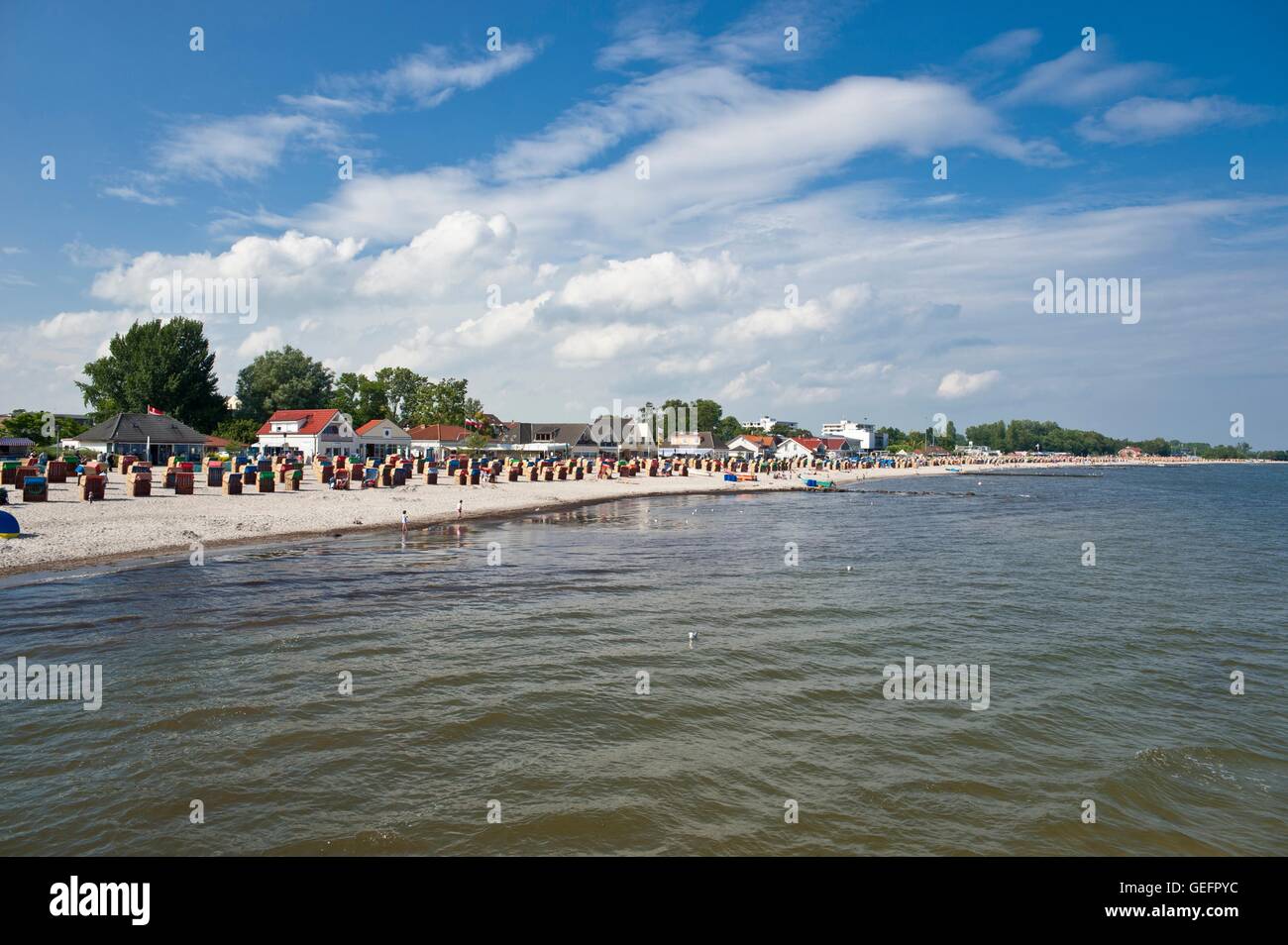 Beach, Kellenhusen Stock Photo