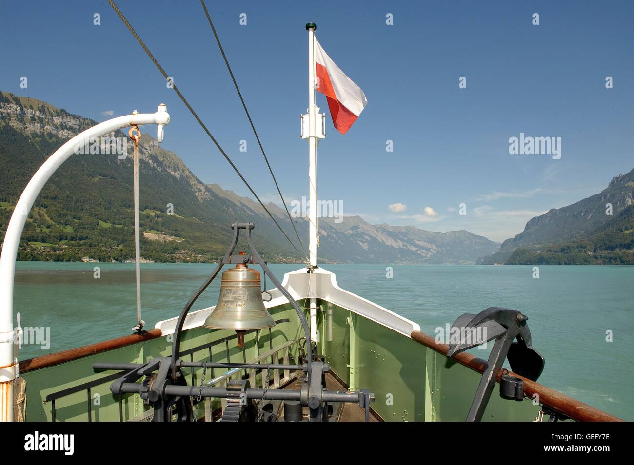Lake Brienz, Bernese Oberland Stock Photo