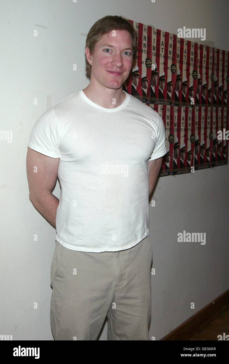 Joe Sikora during the first day of rehearsal for his upcoming Broadway