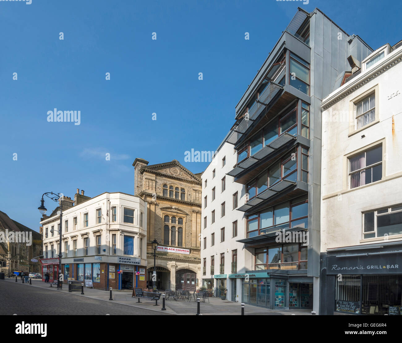 Creative Media Centre. Robertson Street. Hastings, England, UK Stock