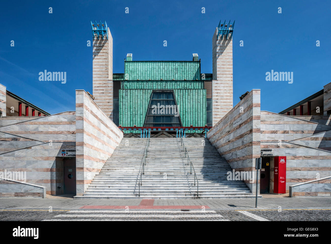 Convention Centre. Santander. Cantabria. Spain Stock Photo