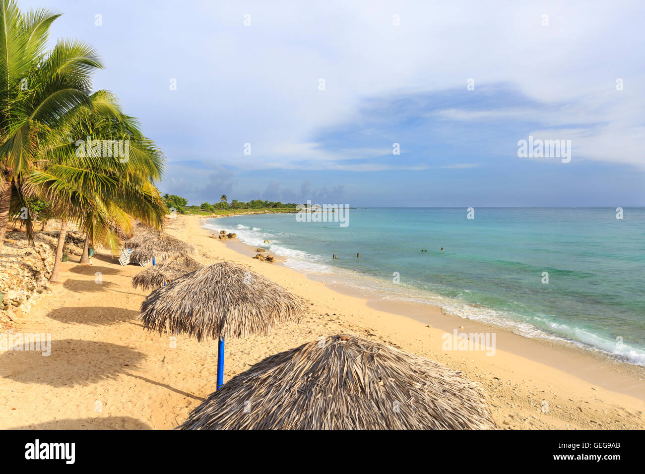 Playa Ancon beach, near Trinidad, Cuba Stock Photo - Alamy