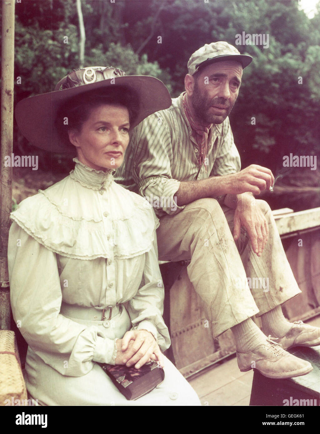 Szenenbild, African Queen, The, African Queen Stock Photo Alamy