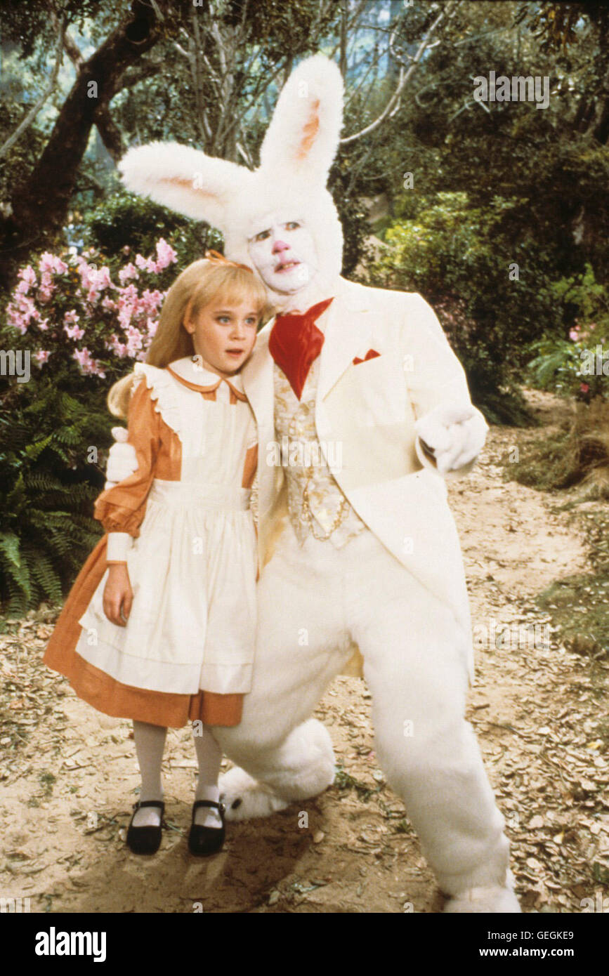 Movie Alice Rabbit Alice In Wonderland 1999 Rabbit