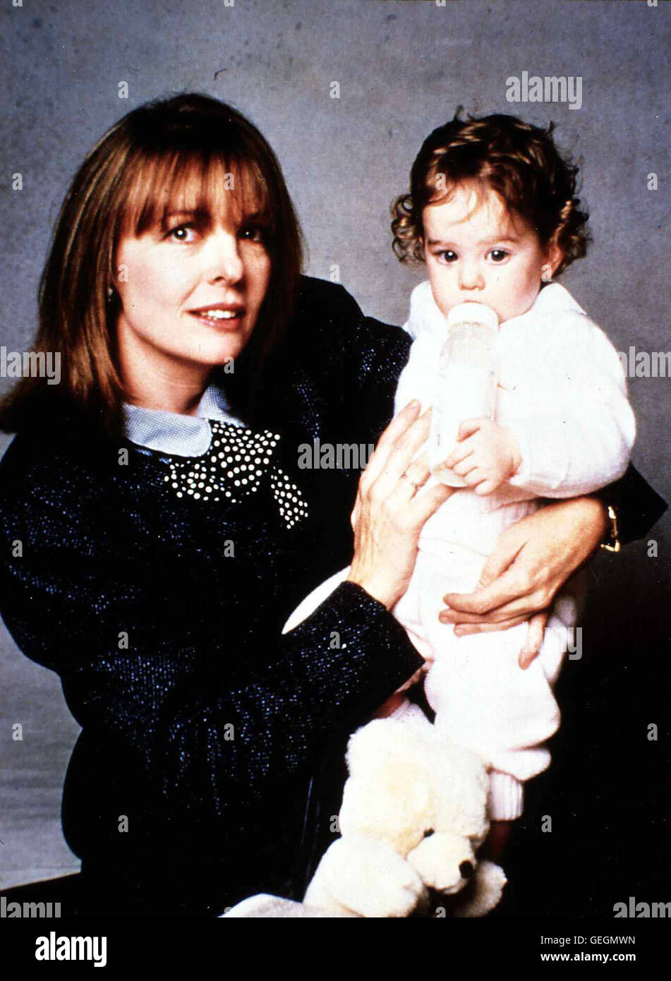 Diane Keaton, Kristina/Michelle Kennedy *** Local Caption *** 1987, Baby Boom, Baby Boom - Eine Schoene Bescherung Stock Photo