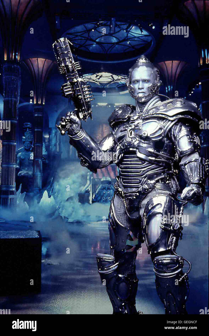 Mr. Freeze (Arnold Schwarzenegger) *** Local Caption *** 1997, Batman And  Robin, Batman & Robin Stock Photo - Alamy