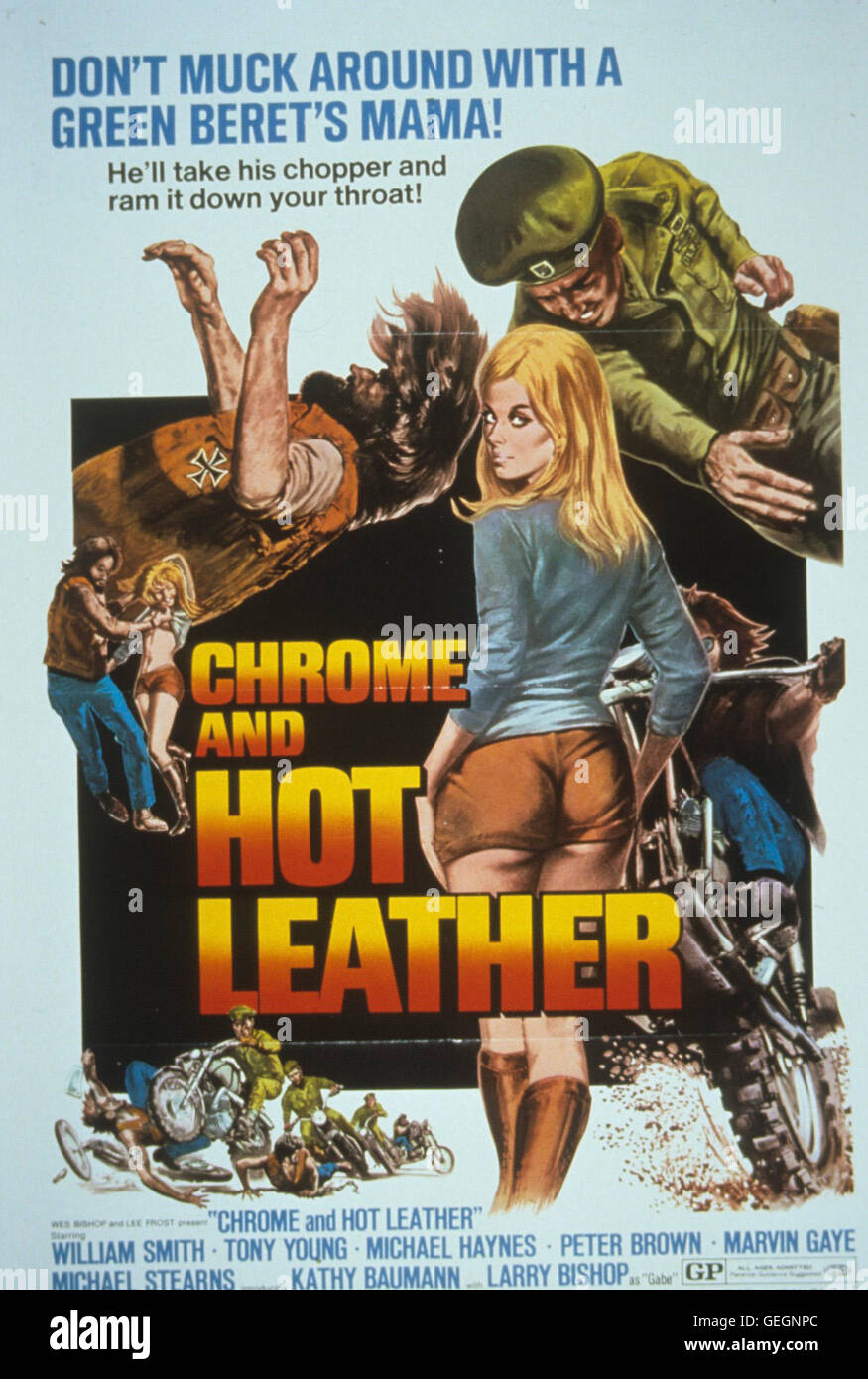 Szenenbild, Chrome And Hot Leather, Chrom Und Heisses Leder Stock Photo