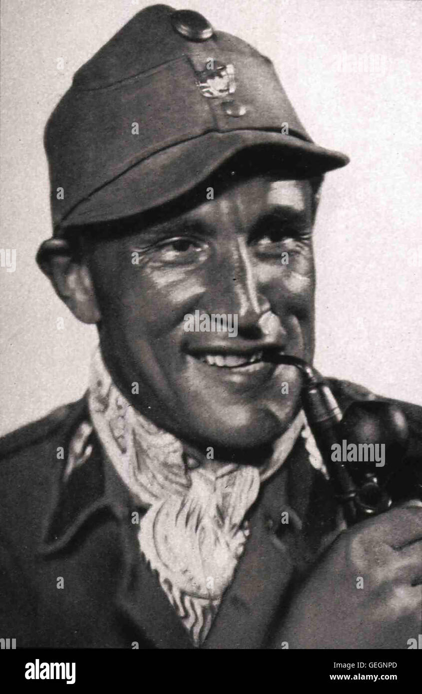 Florian Dimai (Luis Trenker) Im 1. Weltkrieg wird ein Tiroler Stock Photo -  Alamy