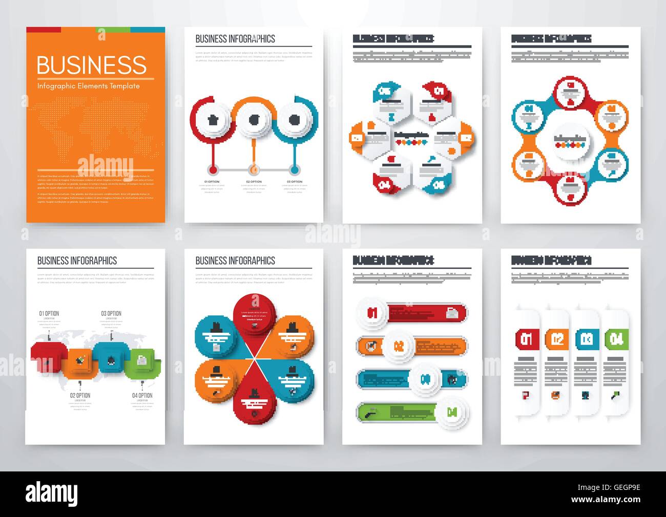 Modern infographic vector concept Stock Vector Image & Art - Alamy