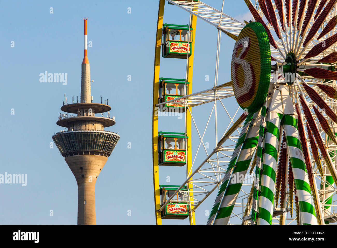 Largest fair on the Rhine, more than 4 millions visitors, with many ...