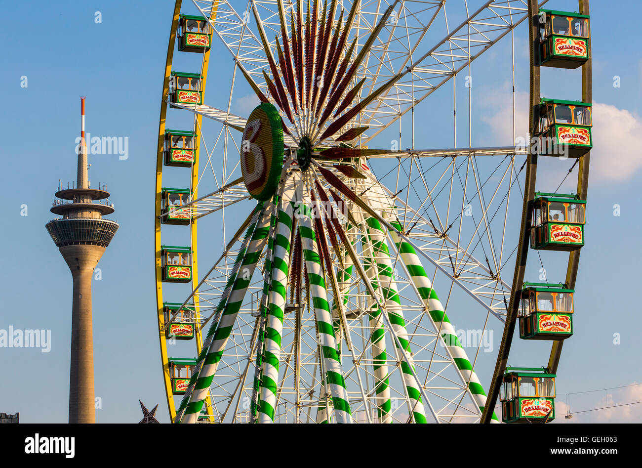 Largest fair on the Rhine, more than 4 millions visitors, with many