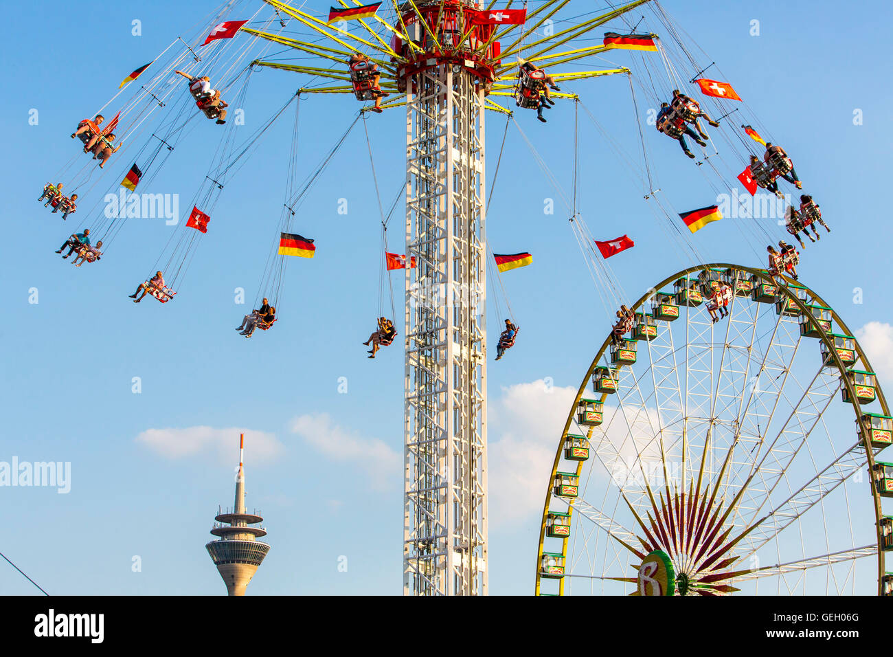Largest fair on the Rhine, more than 4 millions visitors, with many