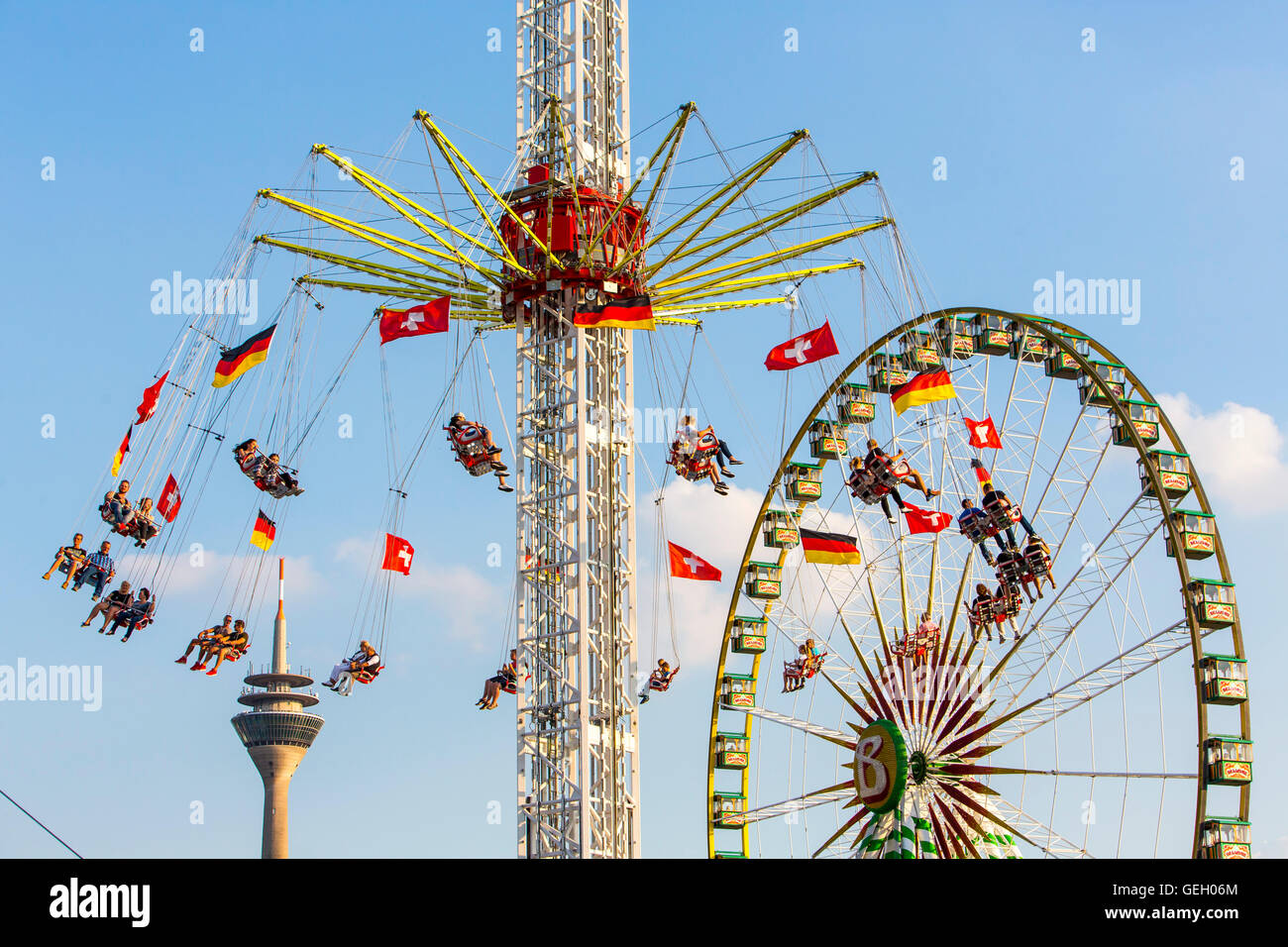 Largest fair on the Rhine, more than 4 millions visitors, with many