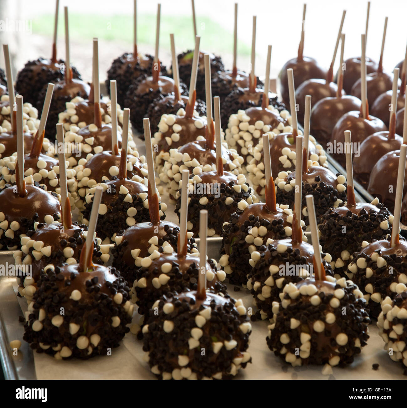 Candy Apple Stock Photo