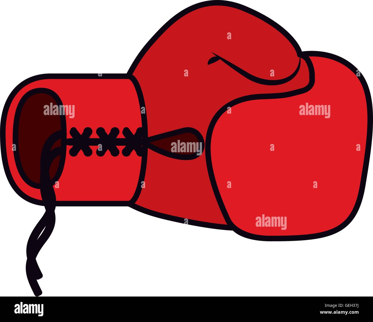boxing gloves isolated icon design Stock Vector Image & Art - Alamy