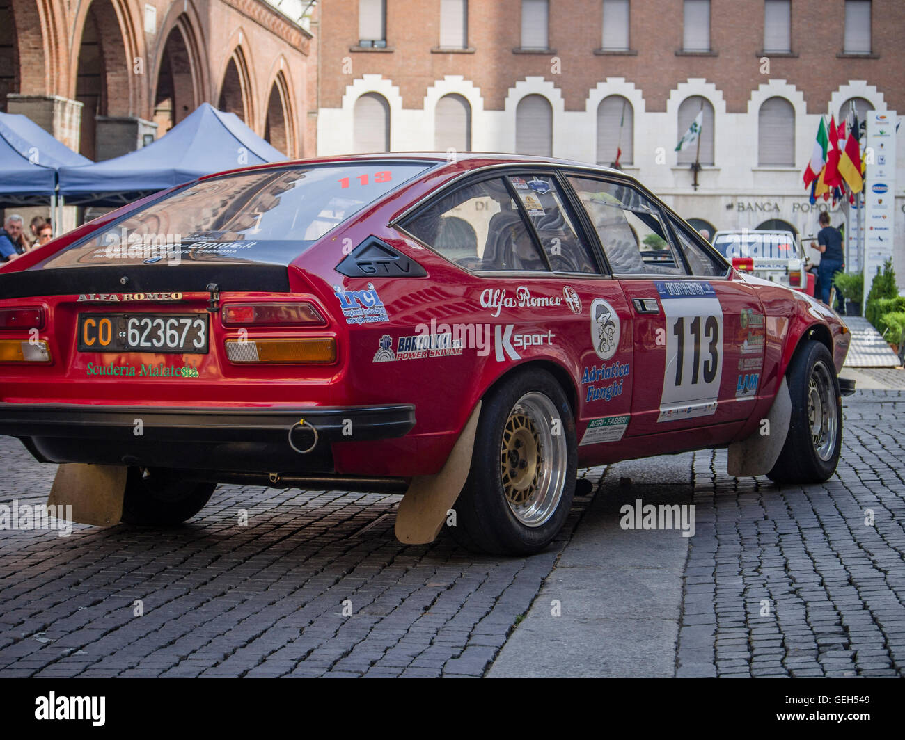 Cremona Historical Rally Circuit 2016 , ceremony, drivers, co pilots ...