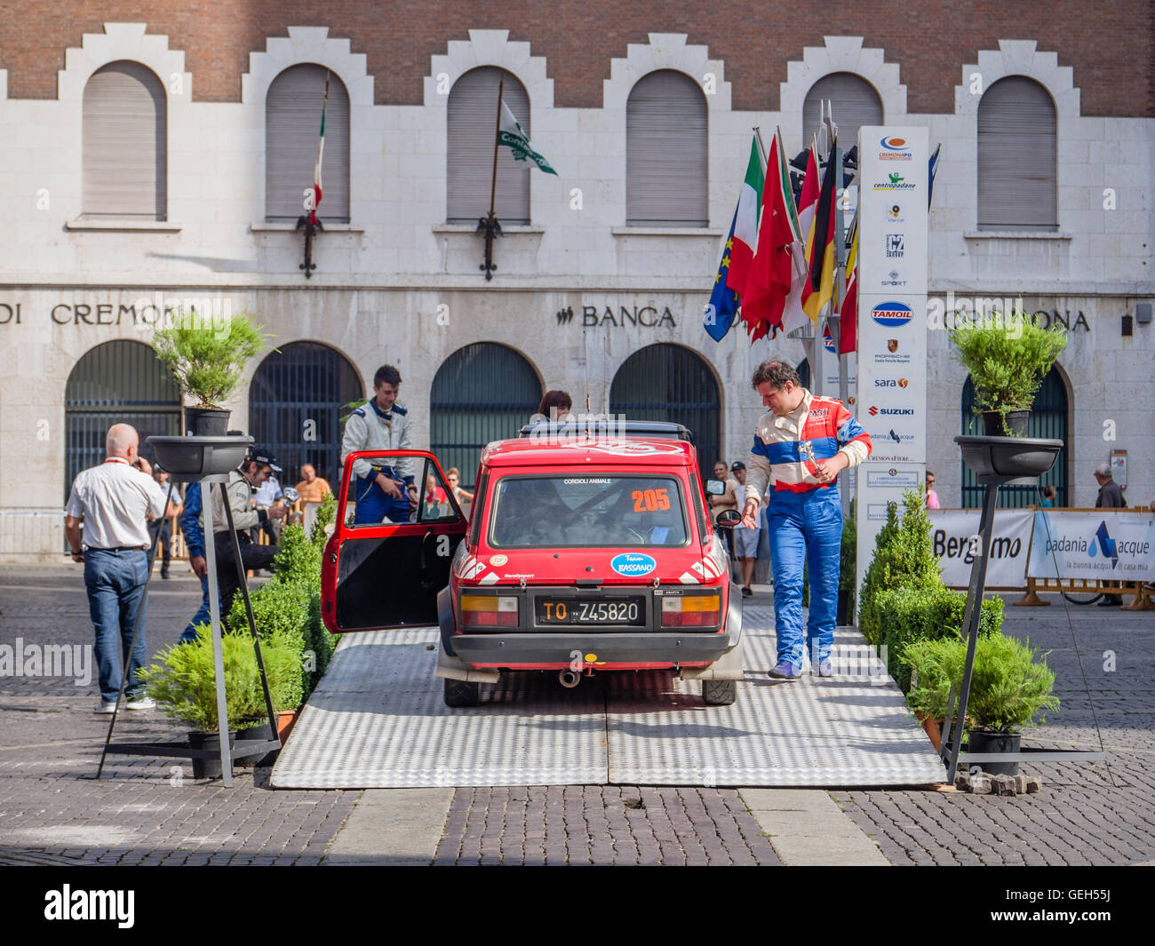 Cremona Historical Rally Circuit 2016 Stock Photo - Alamy