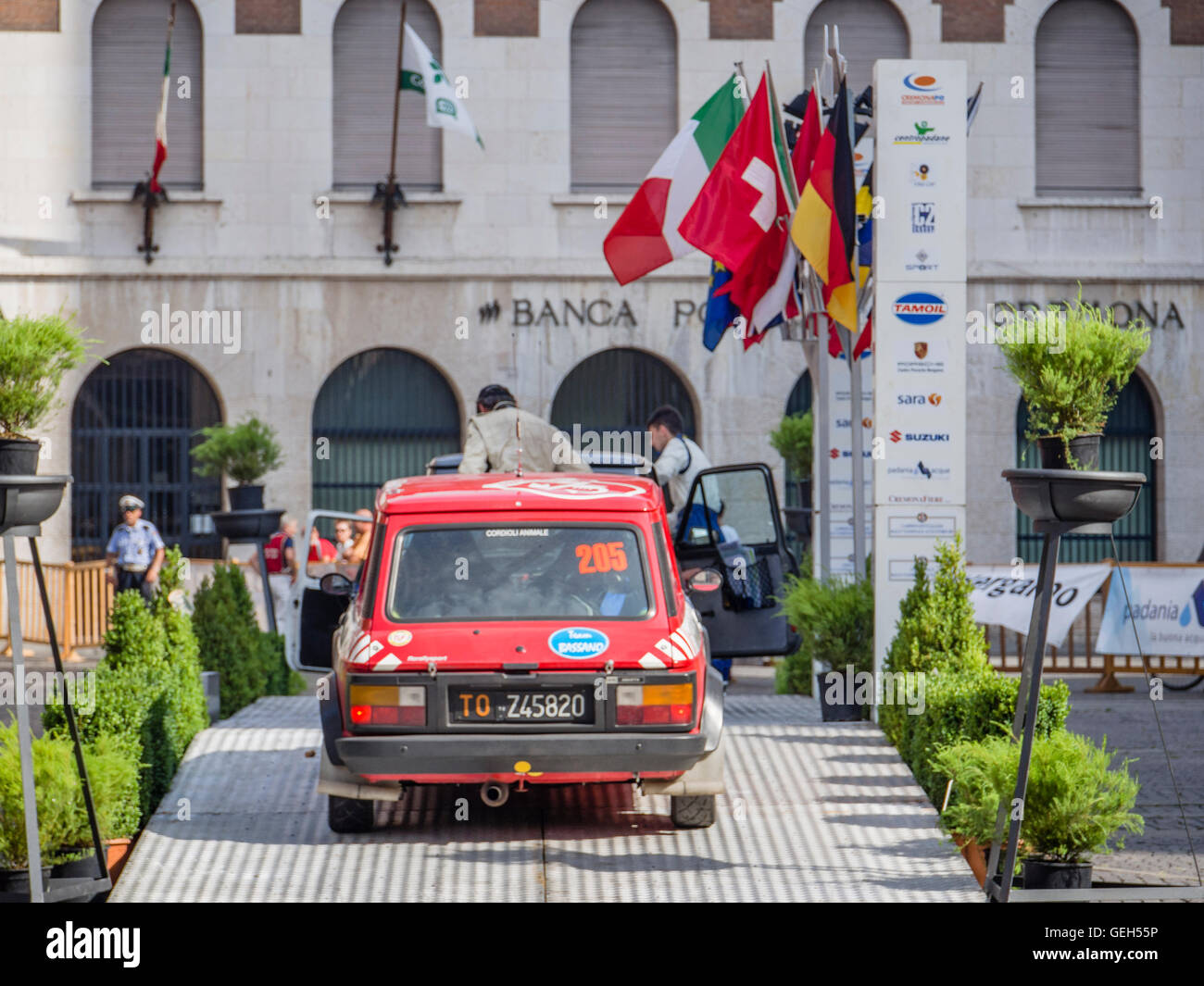 Cremona Historical Rally Circuit 2016 Stock Photo - Alamy