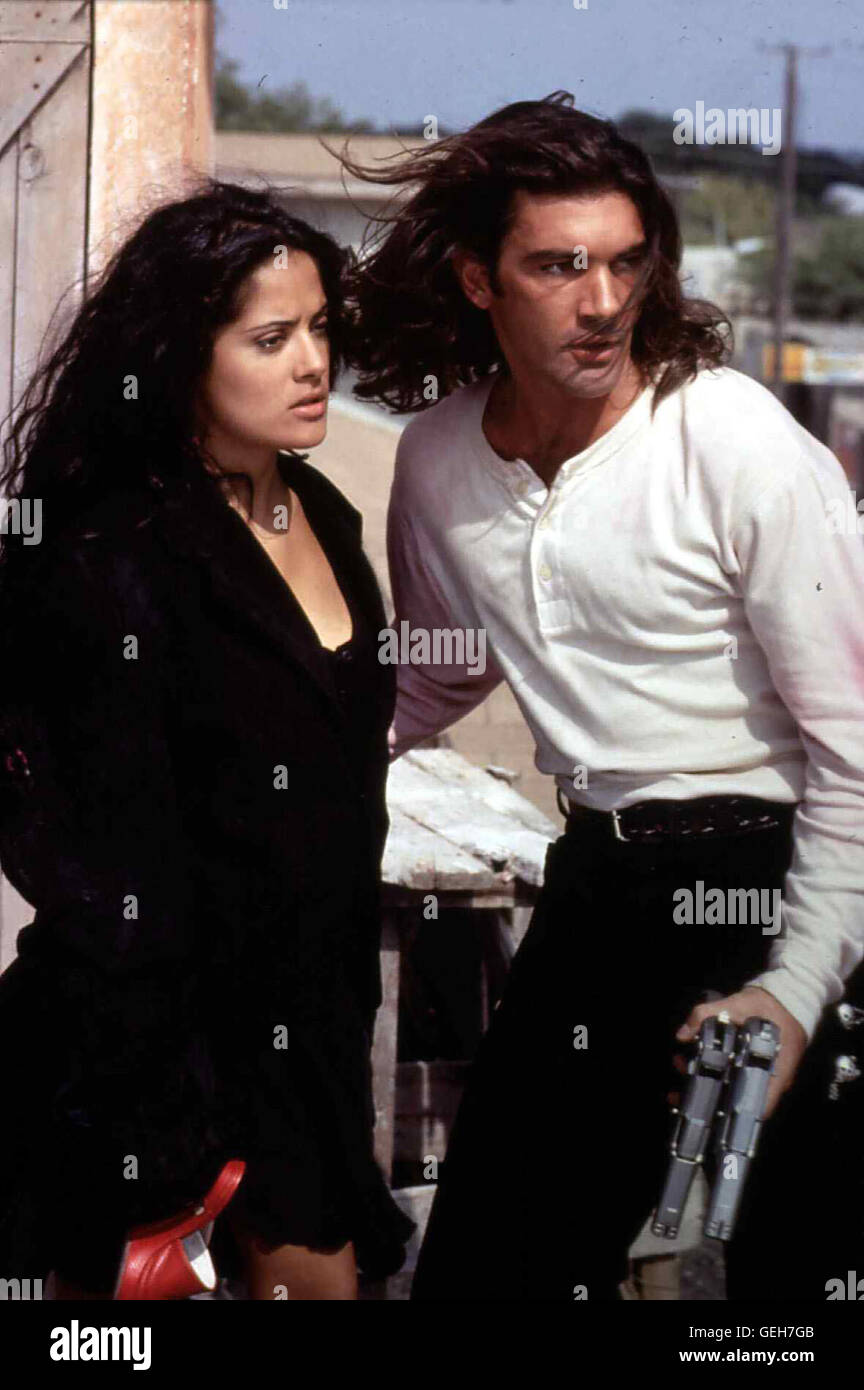 DESPERADO 1995, Antonio Banderas, Salma Hayek, Joaquim de Almeida, Steve Buscemi