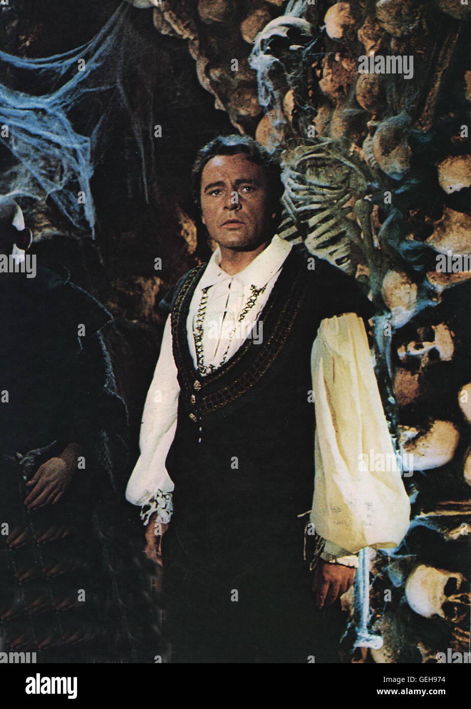Richard Burton *** Local Caption *** 1967, Doctor Faustus, Doktor Faustus Stock Photo