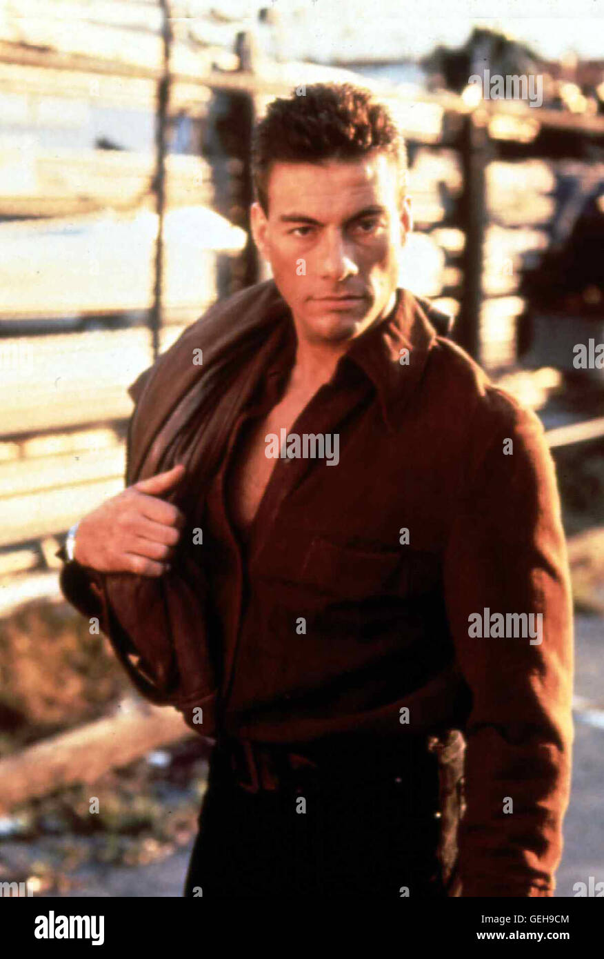 Jean-Claude Van Damme Chad (Jean-Claude Van Damme) *** Local Caption *** 1991, Double Impact, Geballte Ladung Stock Photo