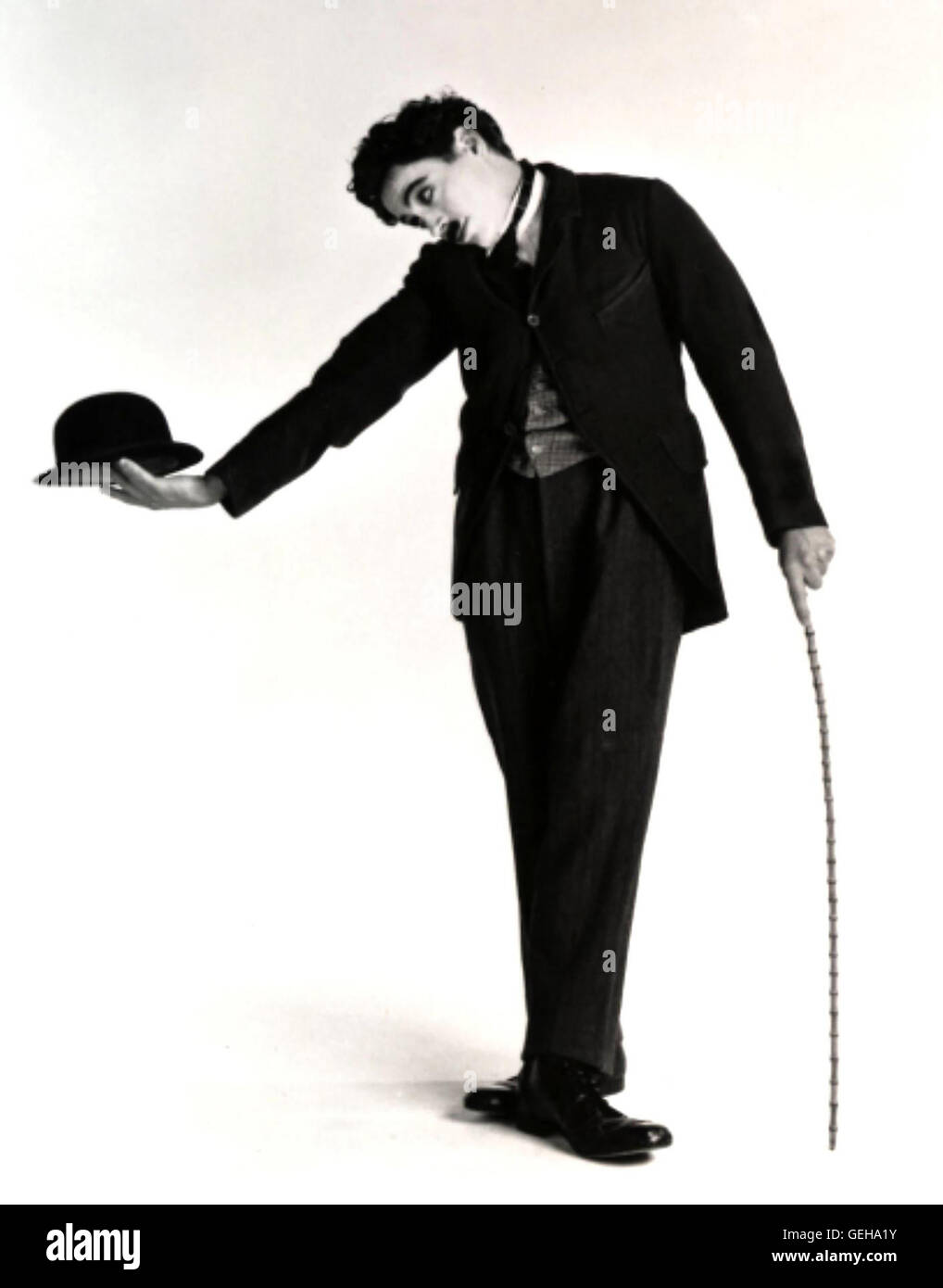 Robert Downey als Charlie Chaplin in Szene *** Local Caption *** 1993