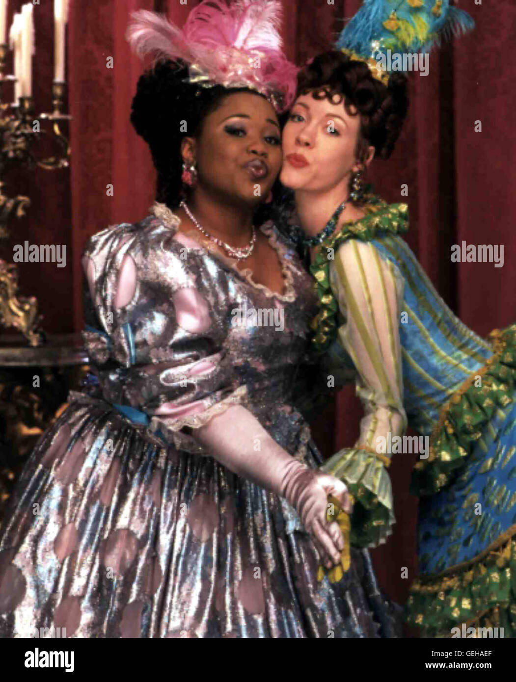 Die Stiefschwestern Minerva (Natalie Desselle) und Calliope (Veanne Cox) *** Local Caption *** 1997, Cinderella, Rodgers & Hammerstein's Cinderella Stock Photo