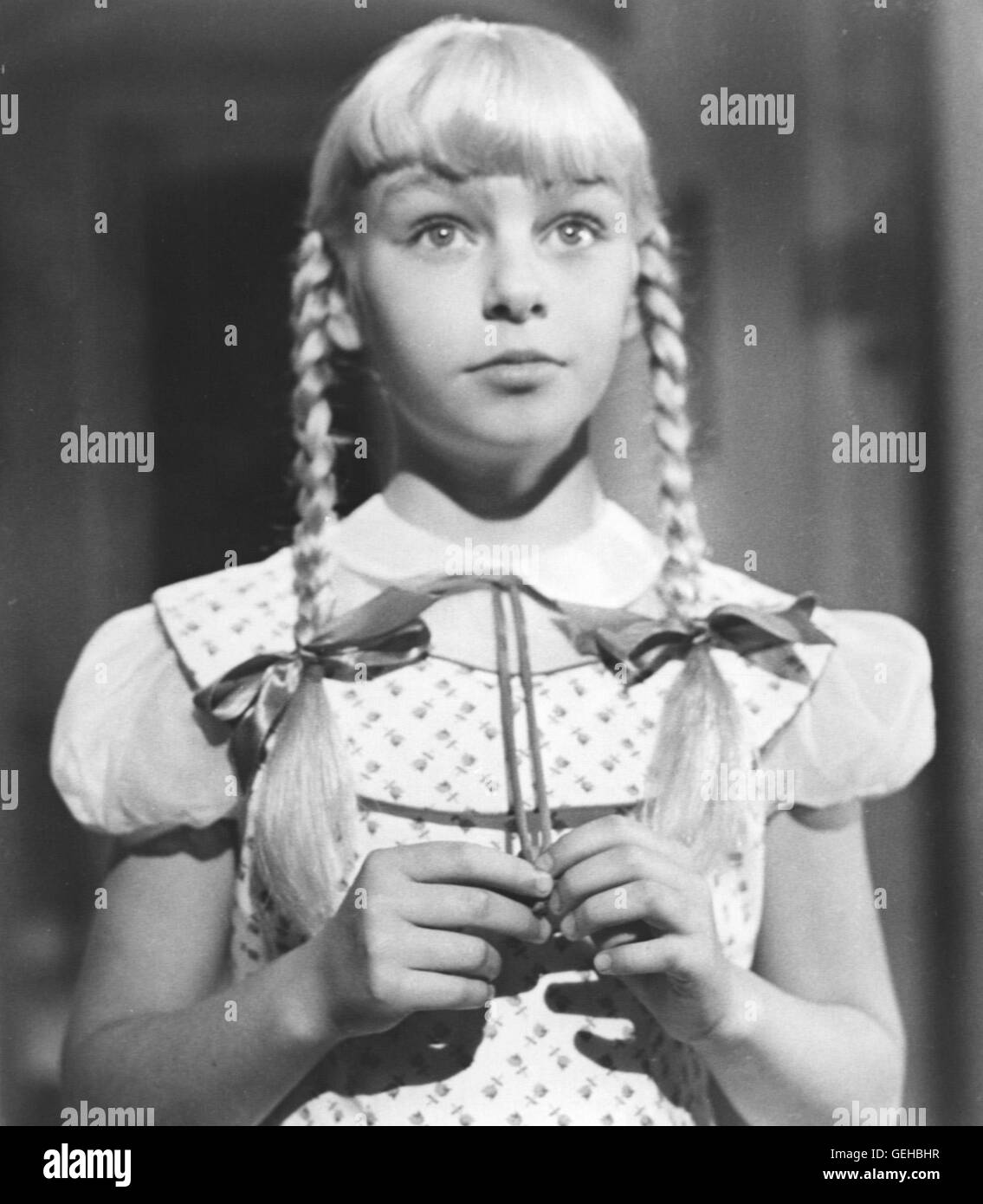 THE BAD SEED, Patty McCormack, 1956 Stock Photo. 