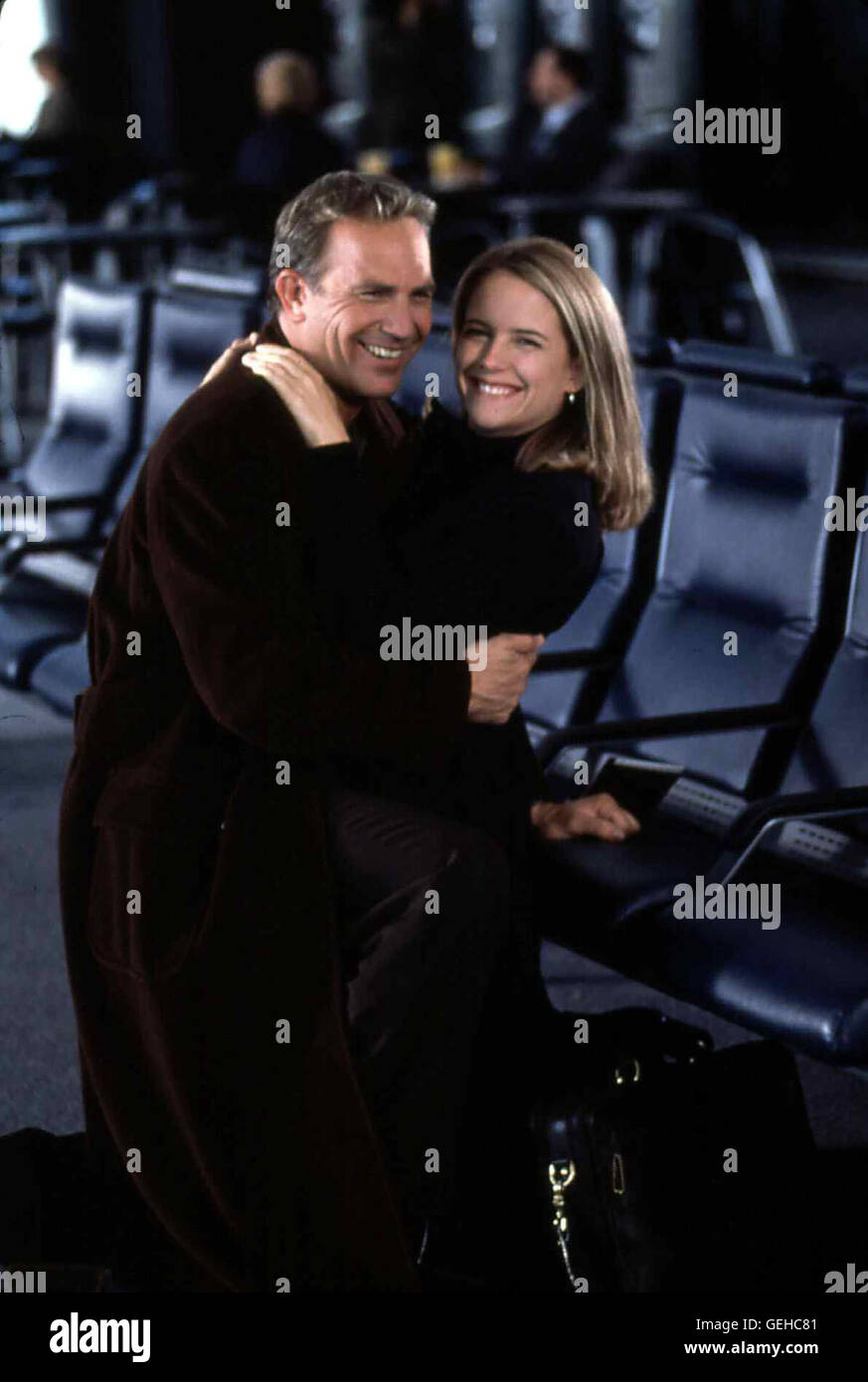 Kevin Costner, Kelly Preston *** Local Caption *** 1999, For Love Of The Game, For Love Of The Game Stock Photo