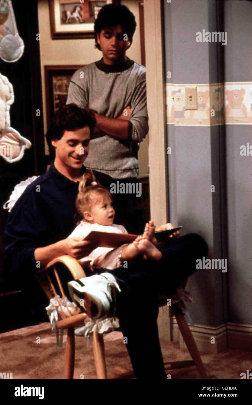 FULL HOUSE BOB SAGET JOHN STAMOS ASHLEY MARYKATE OLSEN CHRISTMAS 24X36