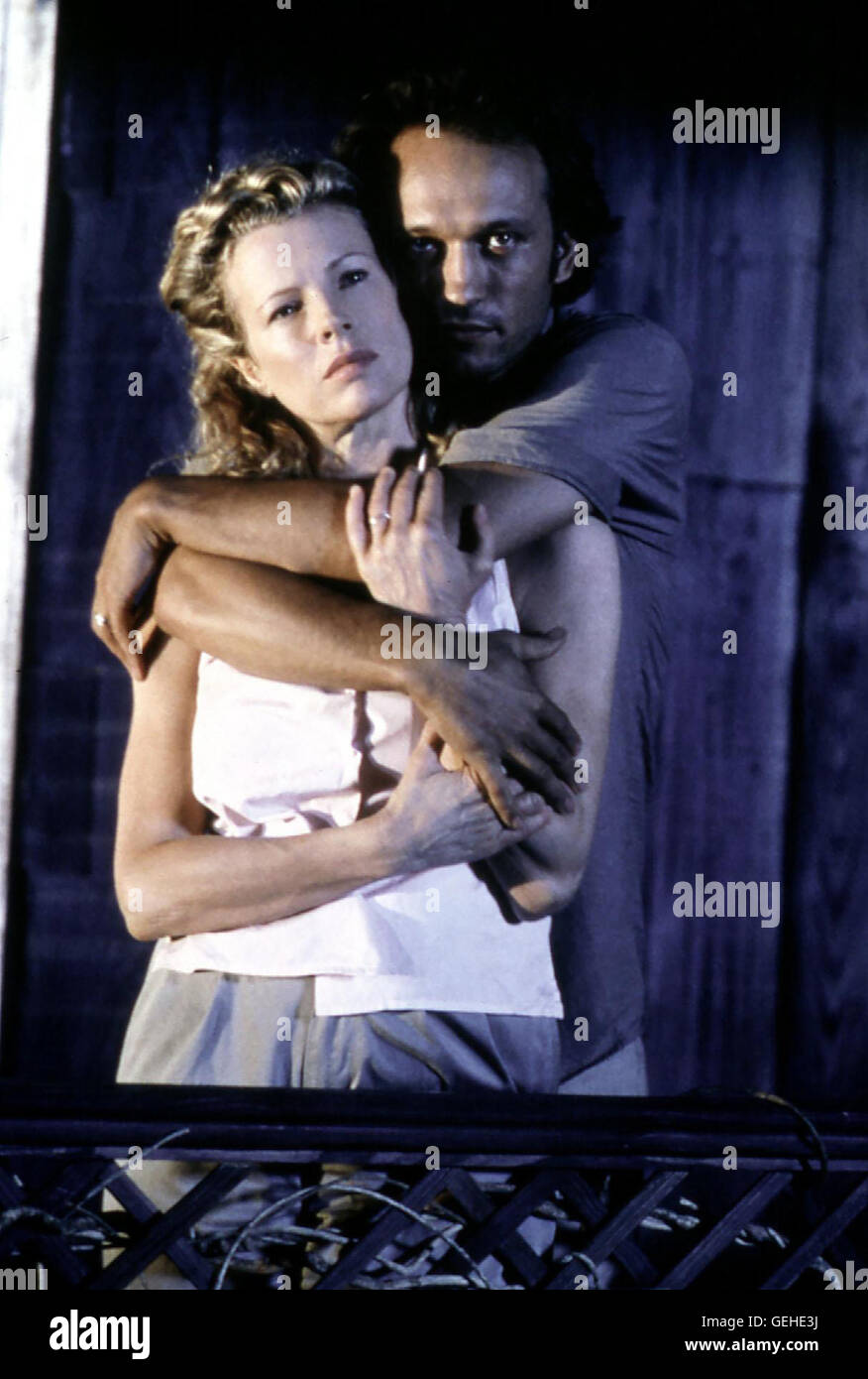 Kim Basinger, Vincent Perez *** Local Caption *** 2000, 2000, Film, I Dreamed Of Africa, Paar, couple, Ich Traeumte Von Afrika Stock Photo