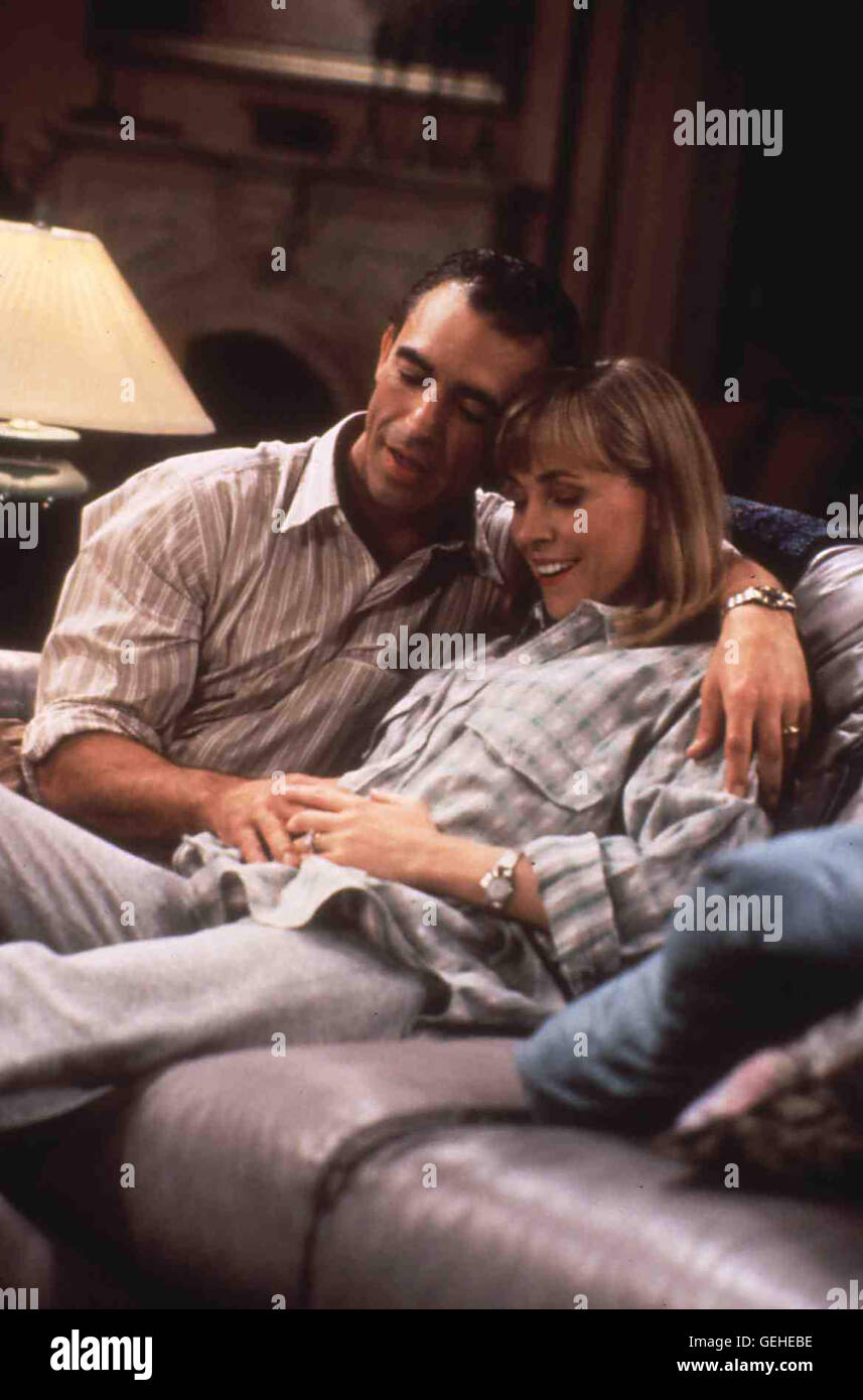 Jay Thomas, Bess Armstrong *** Local Caption *** 1990, Married People, Paarweise Gluecklich Stock Photo
