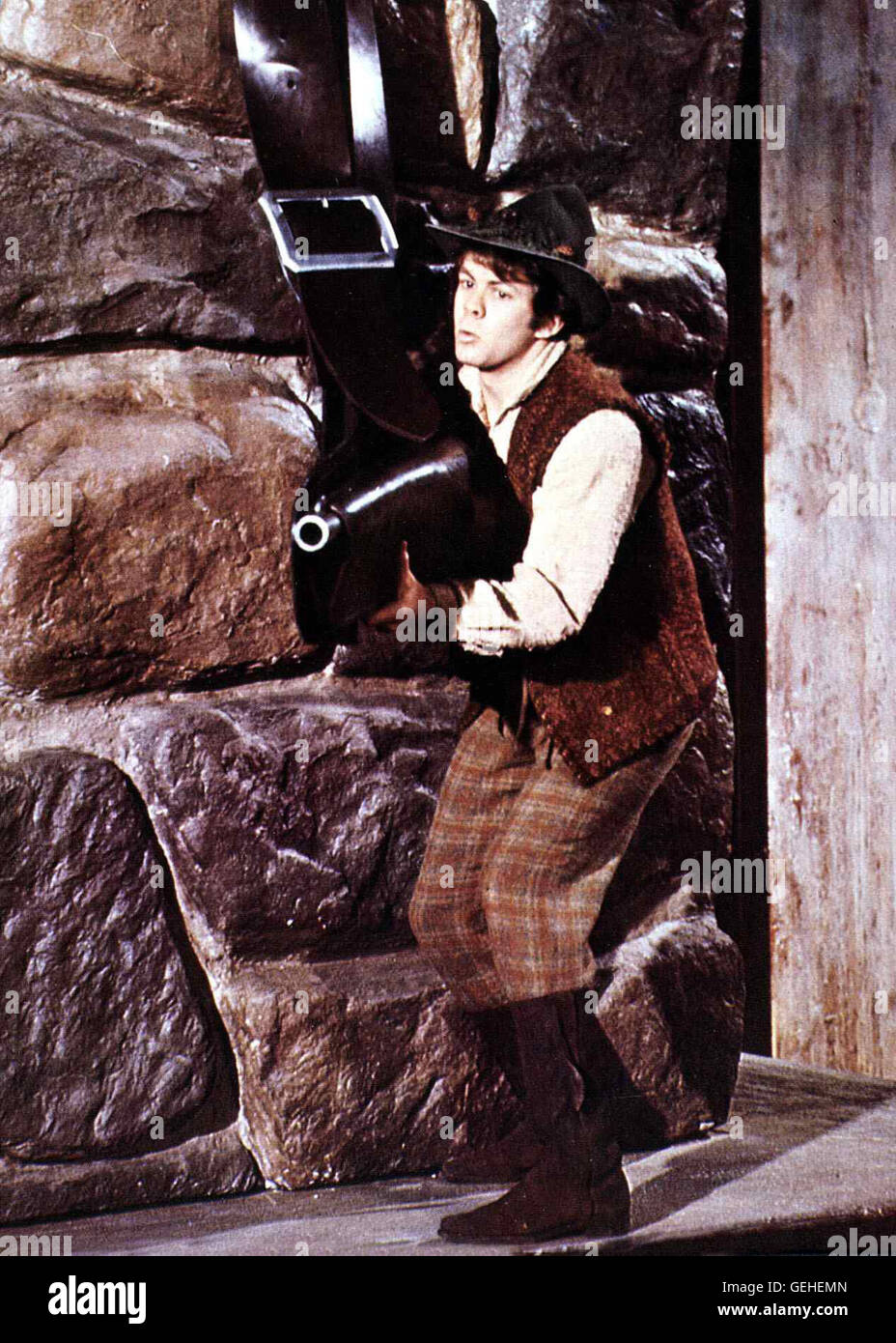 Tom Lowell  Der Zwerg Jasper (Tom Lowell) ist auf der Suche nach einer geeigneten Lebensgefährtin. *** Local Caption *** 1967, Gnome-Mobile, The, Die Abenteuerliche Reise In Zwergenland Stock Photo