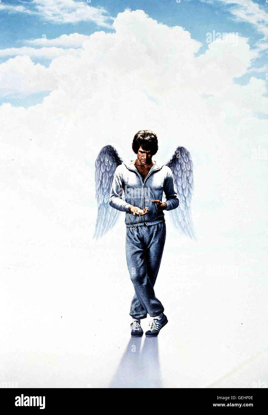 Joe Pendleton (Warren Beatty) *** Local Caption *** 1978, Heaven Can Wait, Der Himmel Soll Warten Stock Photo