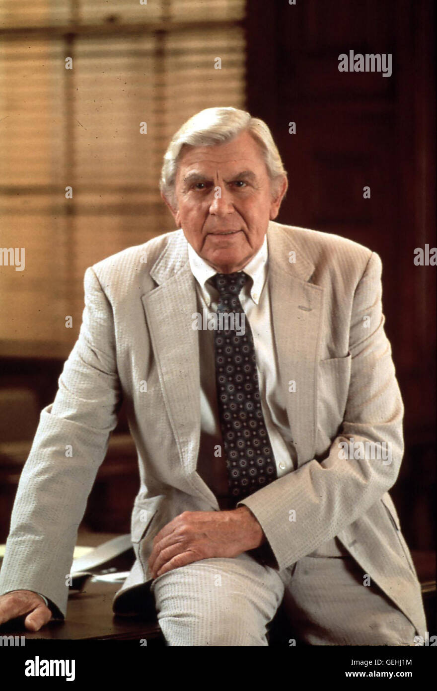 Andy Griffith Waehrend ihres Urlaubs werden Ben Matlock (Andy Griffith