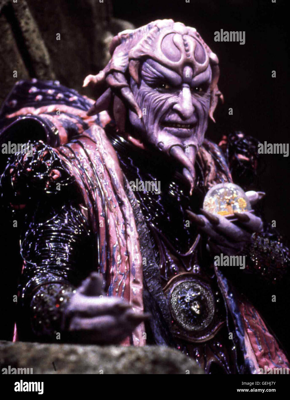 Paul Freeman  Magier Ivan Ooze (Paul Freeman) *** Local Caption *** 1995, Mighty Morphin Power Rangers - The Movie, Power Rangers - Der Film Stock Photo