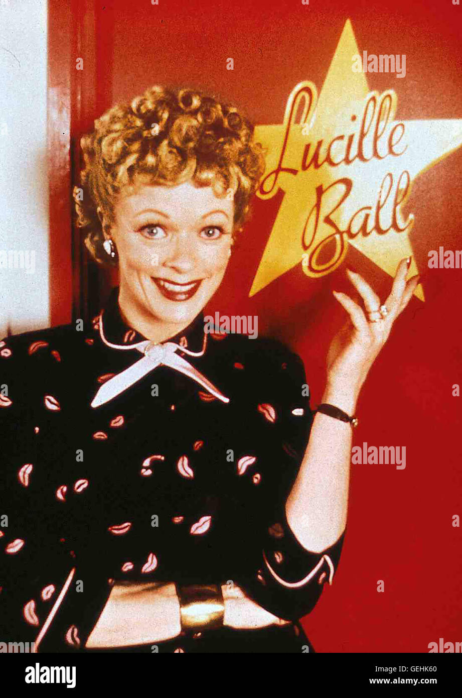 Lucille (Frances Fisher) *** Local Caption *** 1991, Lucy & Desi, Lucy Und Desi - Ein Blick Hinter Die Kulissen Stock Photo