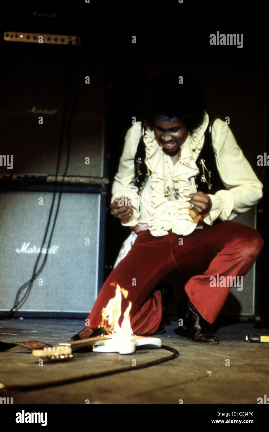 Wood Harris Durch sein extravagantes Gitarrenspiel wird Jimi Hendrix