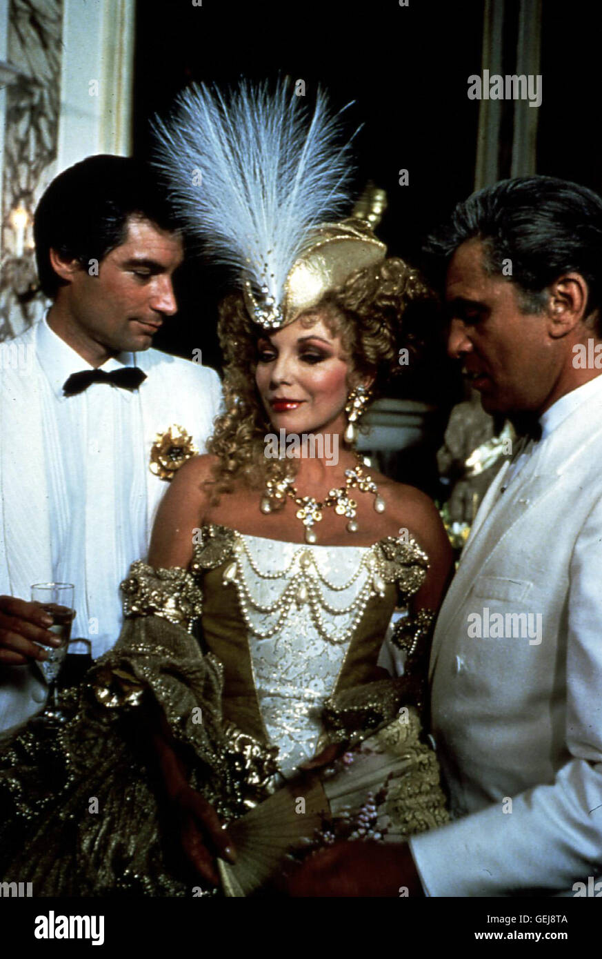 Timothy Dalton, Joan Collins, James Farentino Neben ihrem Bruder Edmund