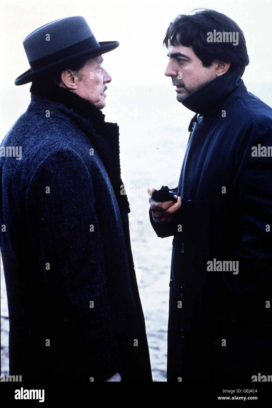 Gino (Don Ameche), Jerry (Joe Mantegna) *** Local Caption *** 1988, Things Change, Things Change - Mehr Glück Als Verstand Stock Photo