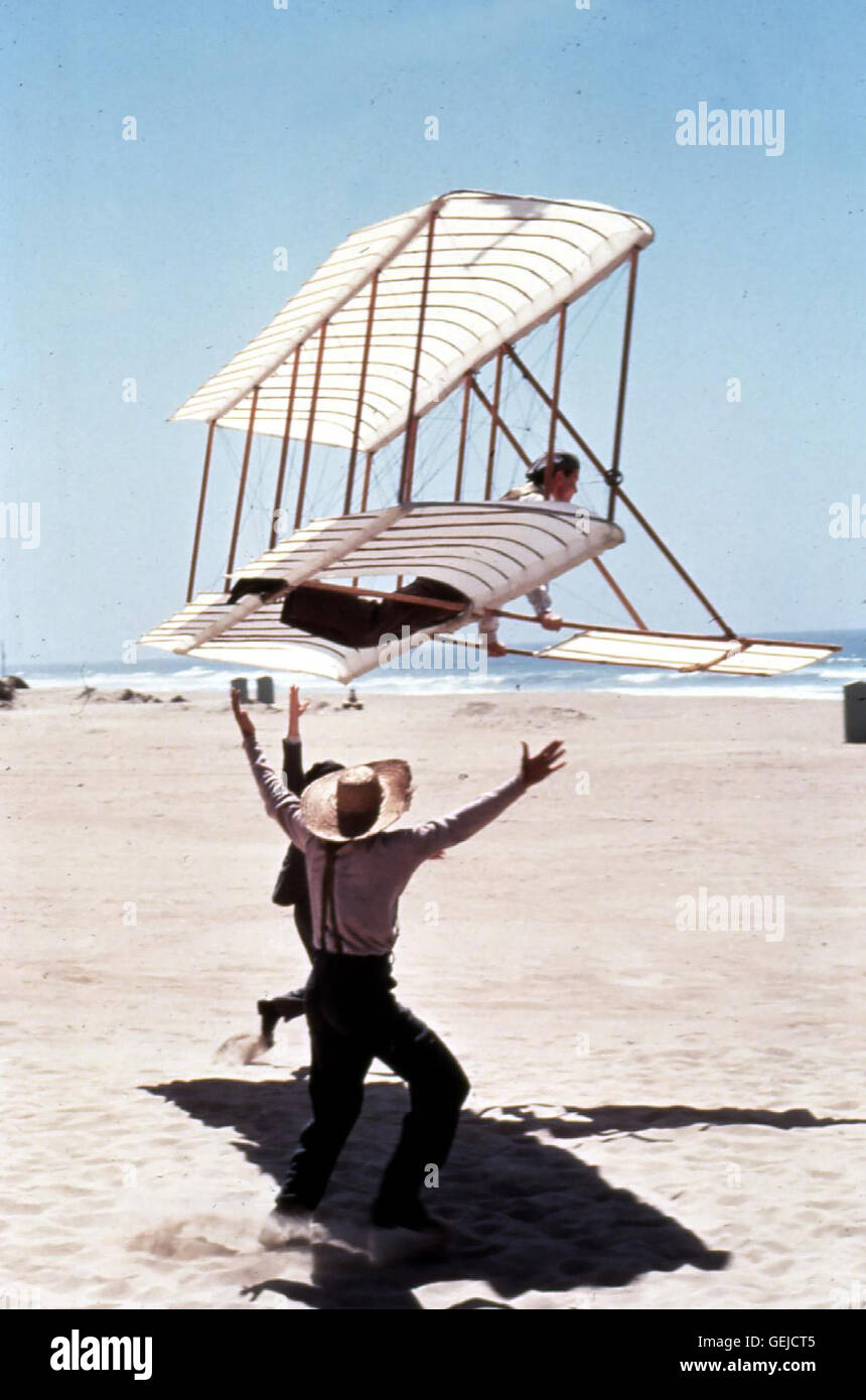 Szene *** Local Caption *** 1978, Winds Of Kitty Hawk, The, Wir Fliegen Auf Dem Wind Stock Photo
