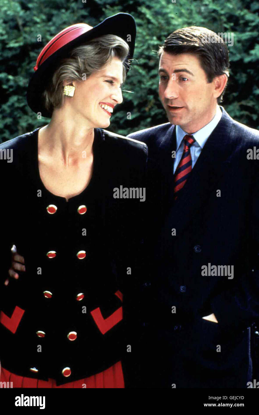 Prinzessin Diana (Nicola Formby), ? *** Local Caption *** 1992, Women Of Windsor, Zwischen Bett Und Thron (1+2) Stock Photo