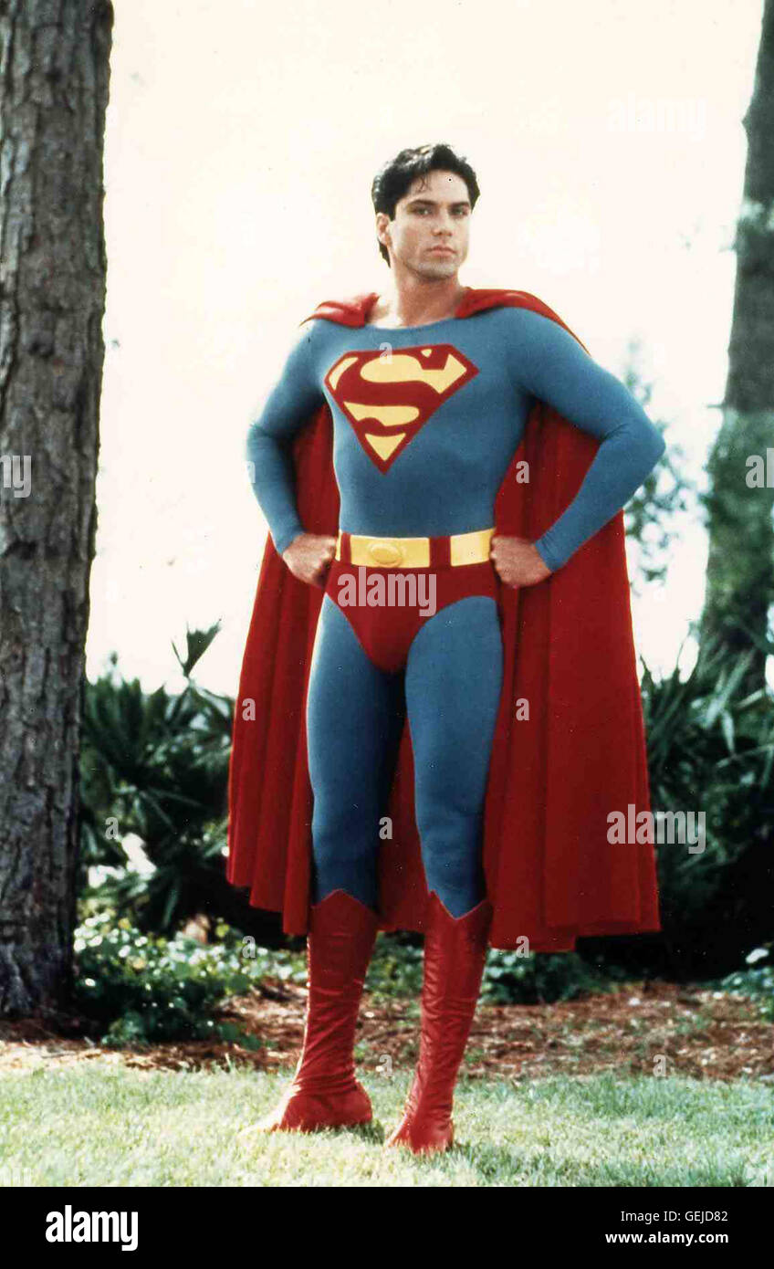 Superboy (Gerard Christopher) *** Local Caption *** 1988, Superboy, Superboy Stock Photo