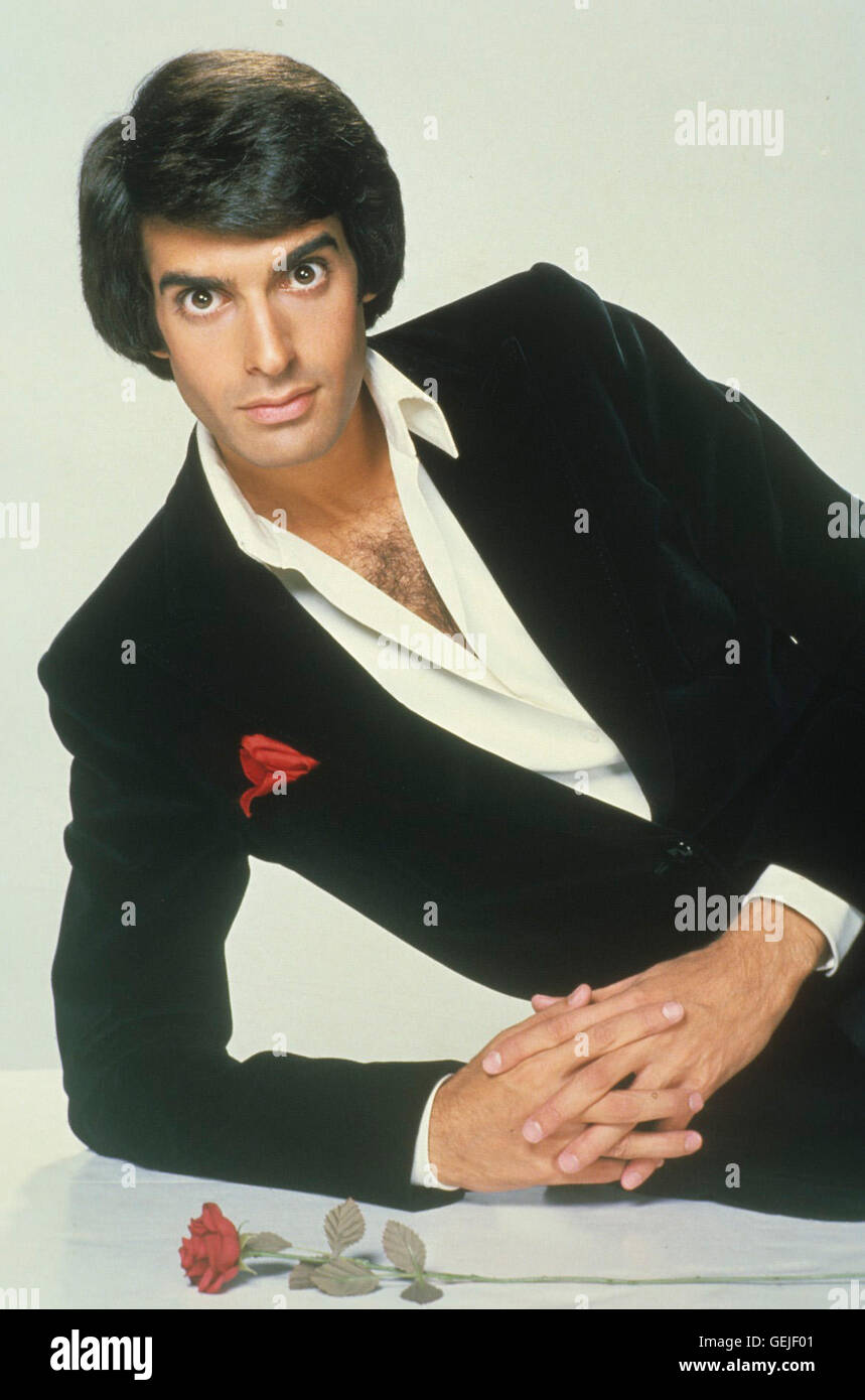 Magier David Copperfield, ca. 1985., 1980er, 1980s, Amerikaner, David Copperfield, David Seth Kotkin, Entertainer, Illusionist, Magician, Magier, US American, David Copperfield Stock Photo