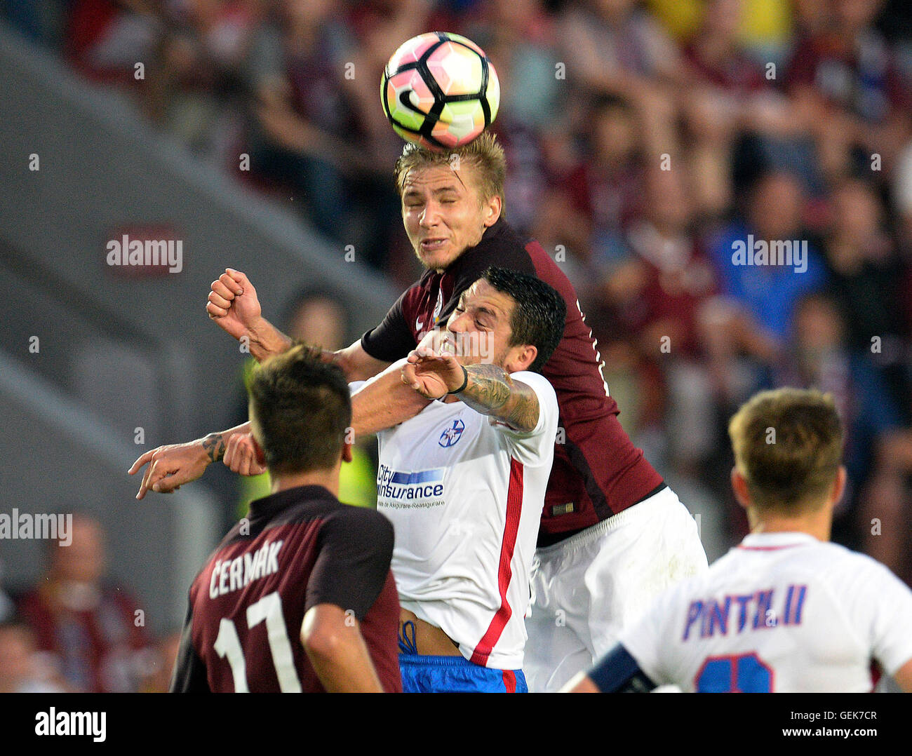 Bucharestjuly23football Team Steaua Bucharest Before Match Stock Photo  207550114