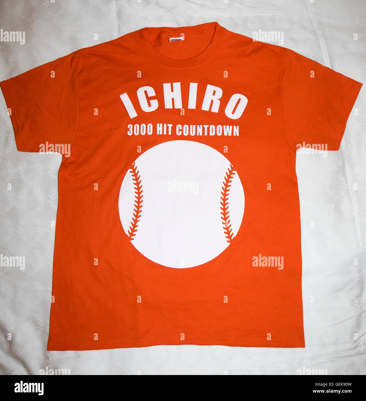 ichiro marlins t shirt