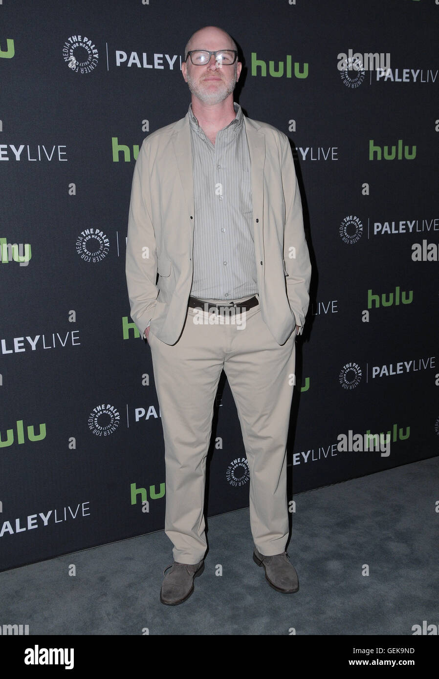Beverly Hills, CA, USA. 26th July, 2016. 26 July 2016 - Beverly Hills, California. David Hollander. The Paley Center for Media presents PaleyLive LA: An Evening With Ray Donovan held at the Paley Center for Media. Photo Credit: Birdie Thompson/AdMedia Credit:  Birdie Thompson/AdMedia/ZUMA Wire/Alamy Live News Stock Photo