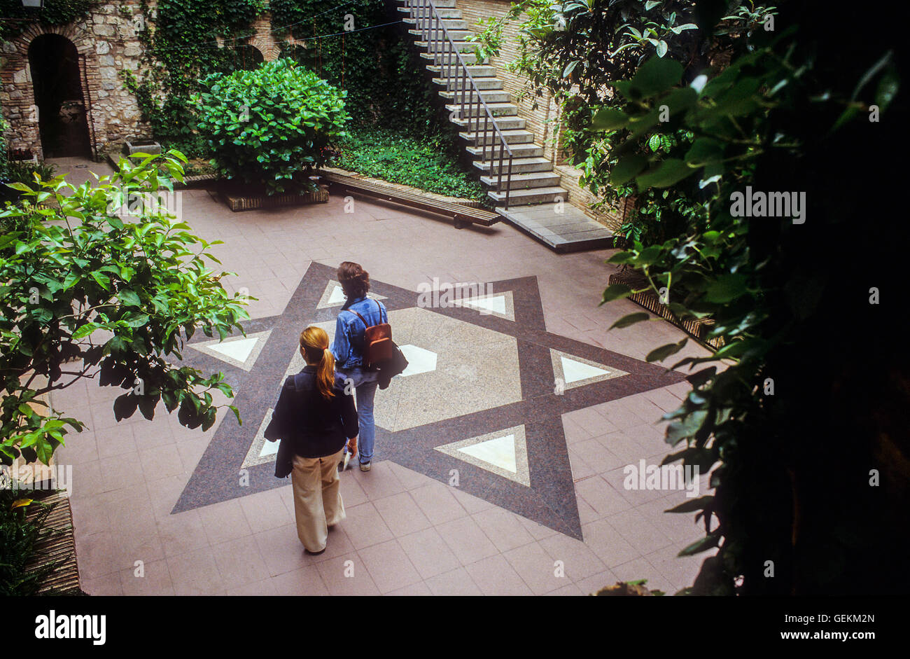Centre Bonastruc Ça Porta, Museum of Catalan Jewish History. Girona. Spain. Stock Photo