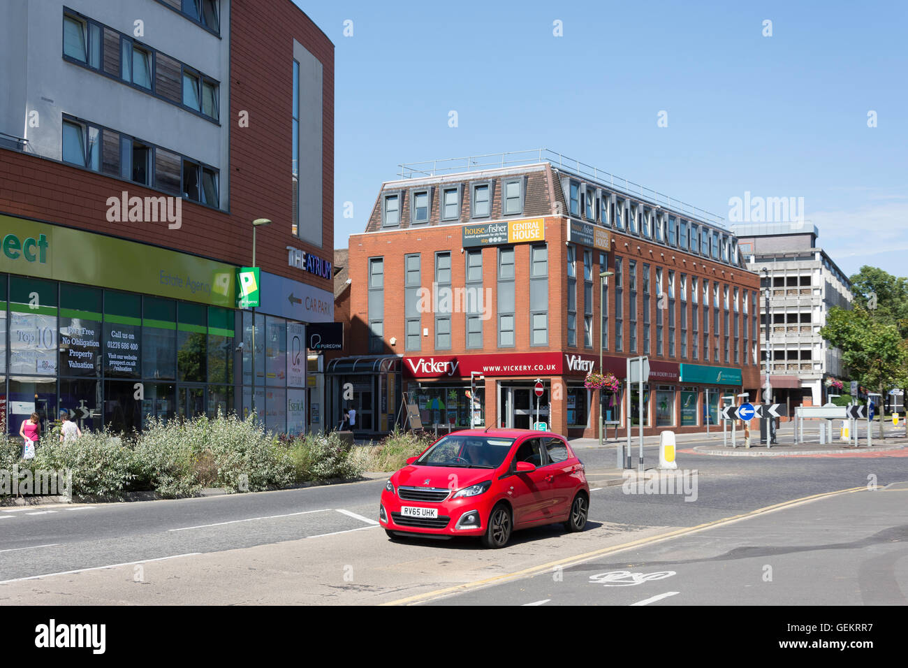 Southwell Park Road, Camberley, Surrey, England, United Kingdom Stock Photo Alamy
